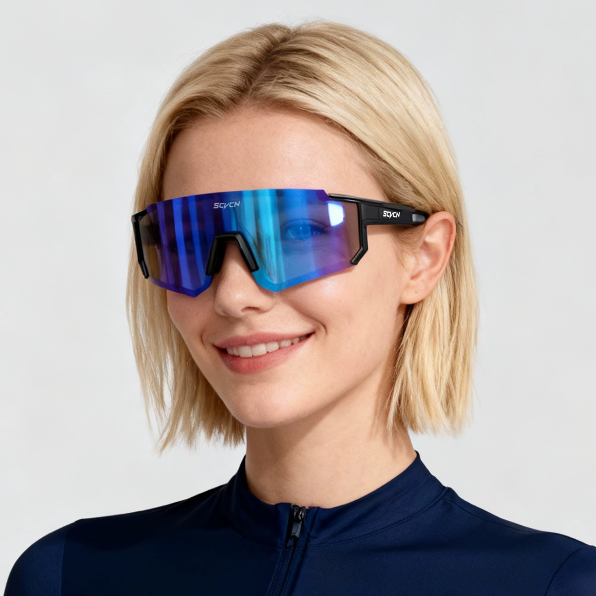 SCVCN hommes vélo cyclisme lunettes femmes UV400 Protection