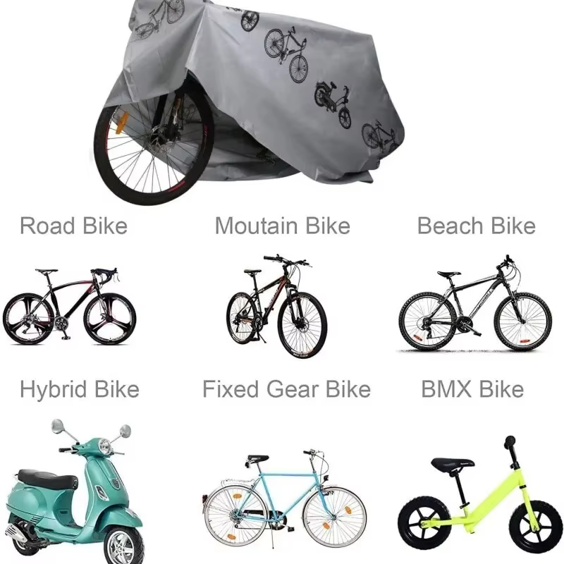 Housse de pluie imperméable pour équipement de vélo