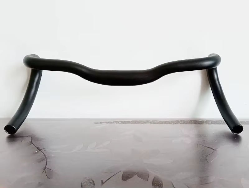 Guidon de vélo de course en alliage d'aluminium pour route et gravier