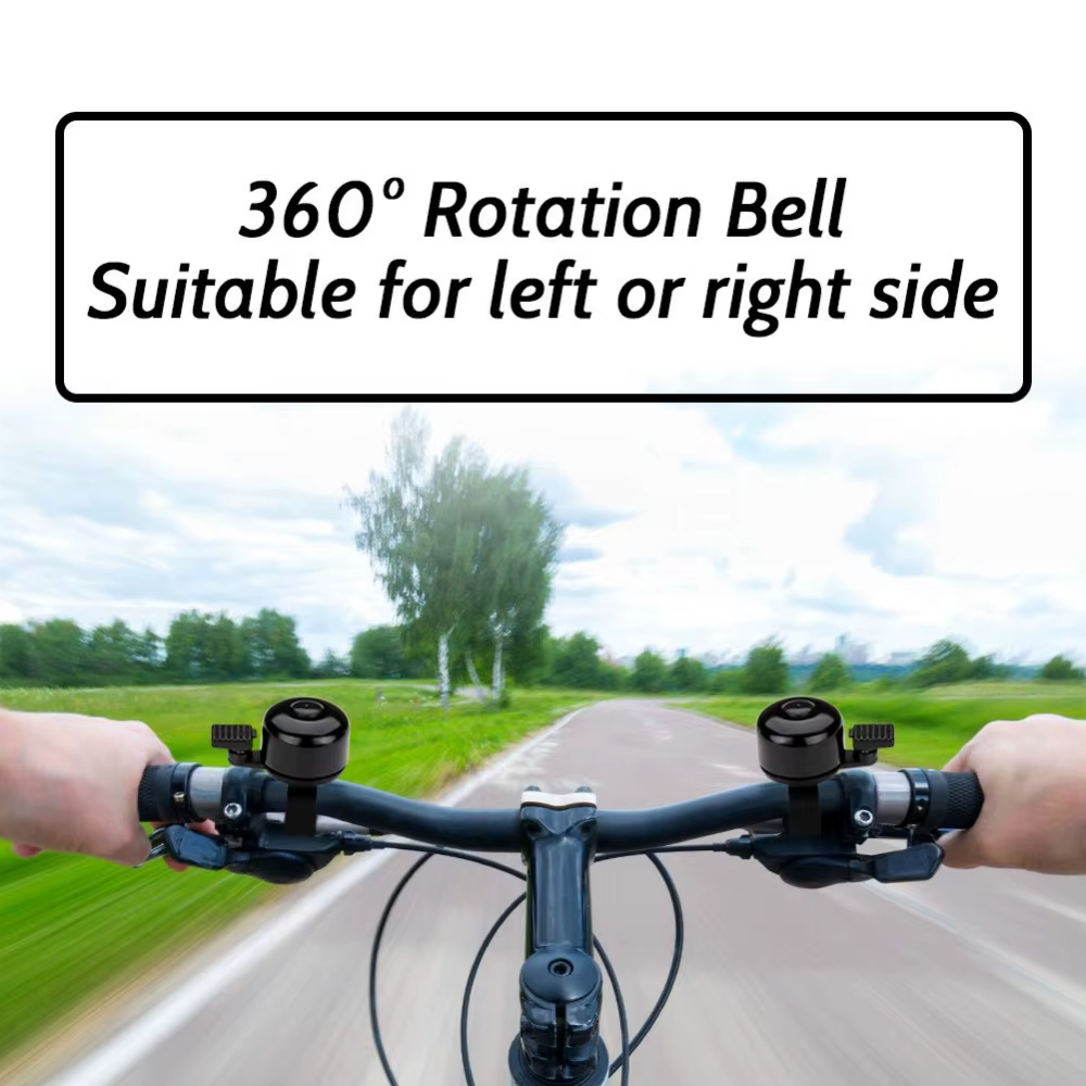 1 cloche de vélo avec son melodieux et fort