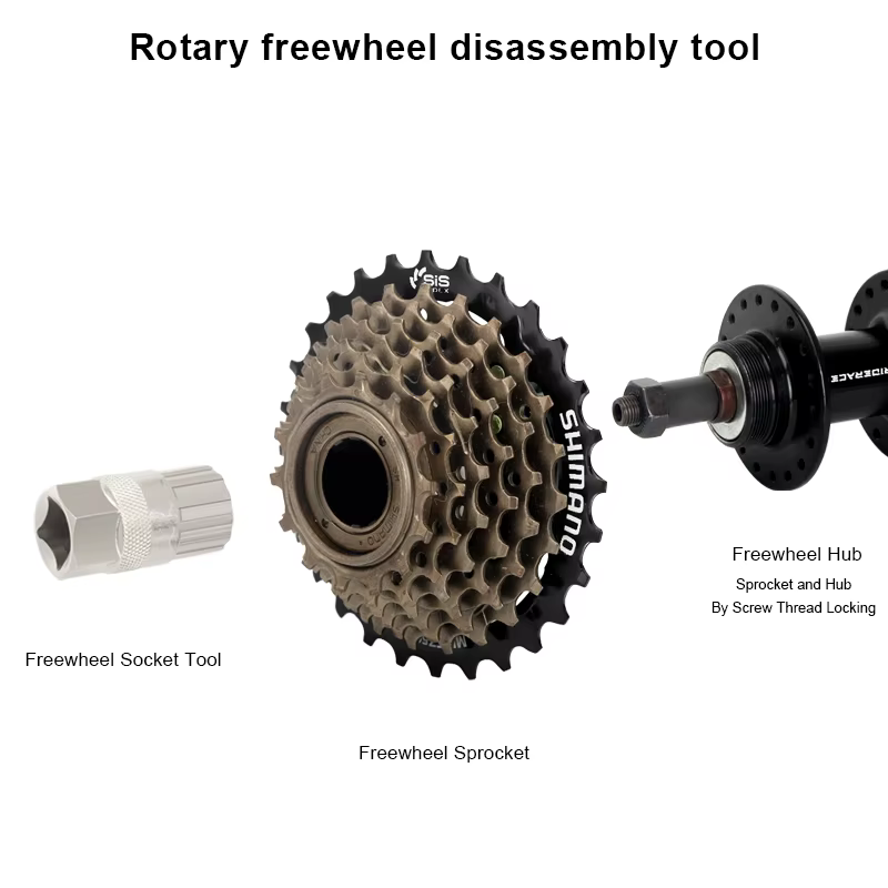 Clé de retrait de roue libre de vélo