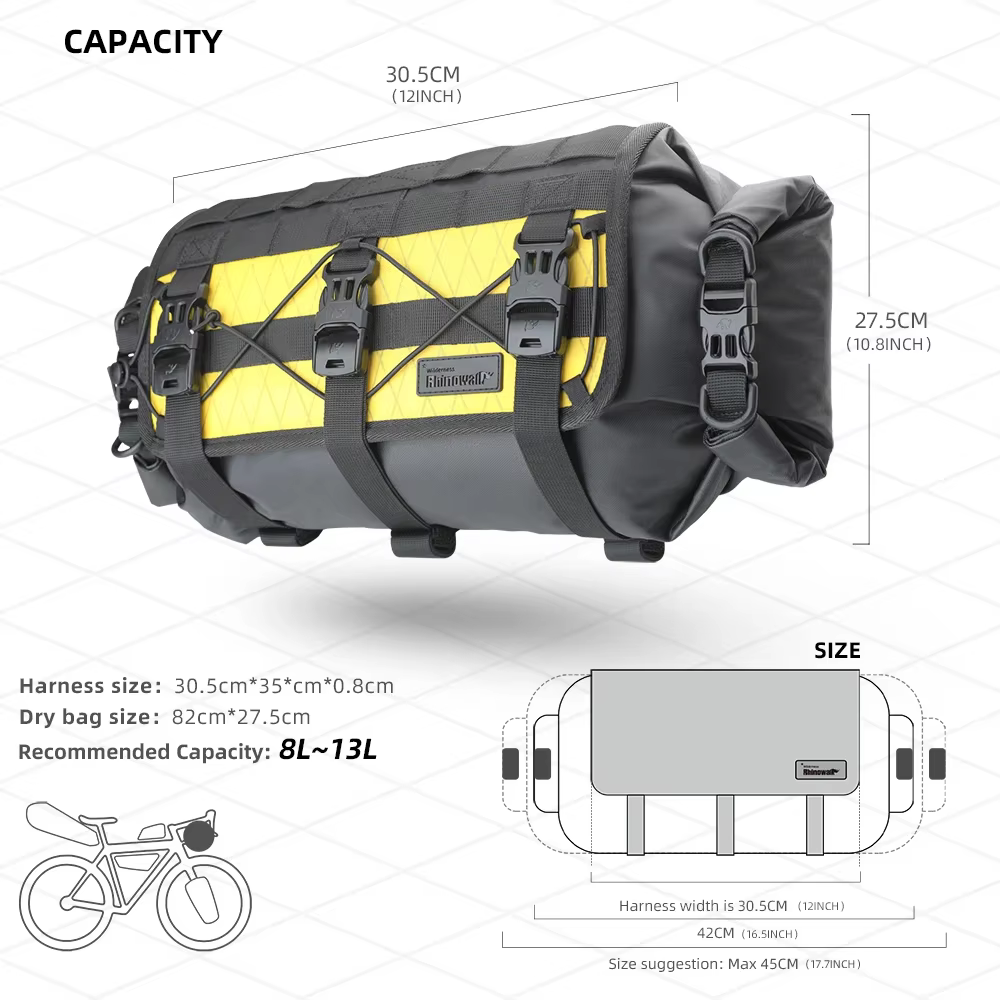 Bal inowalk-Sac de guidon de vélo étanche SFP