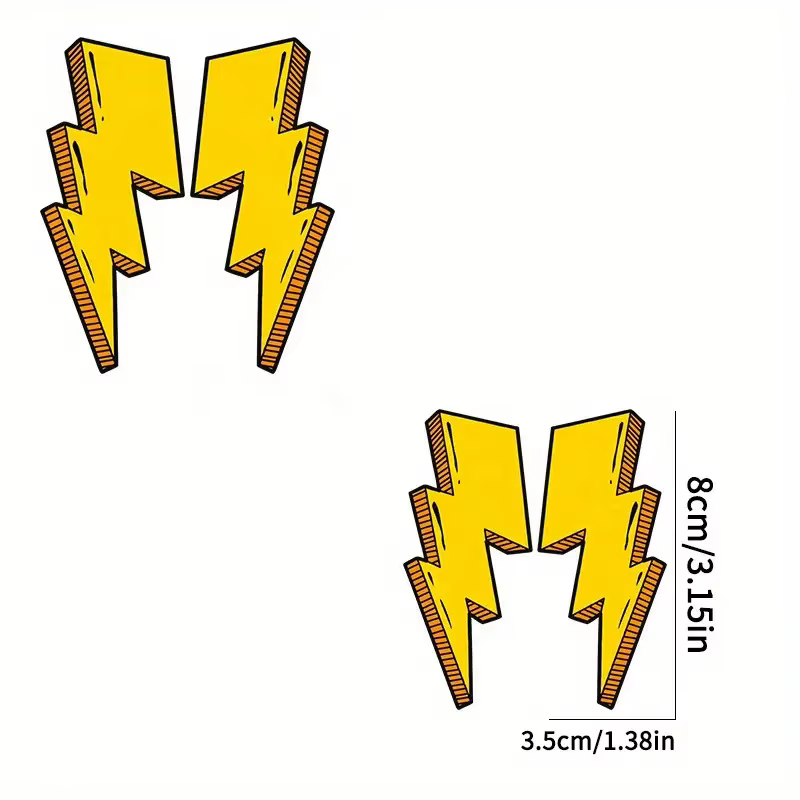 Autocollants Lightning pour cadre de vélo