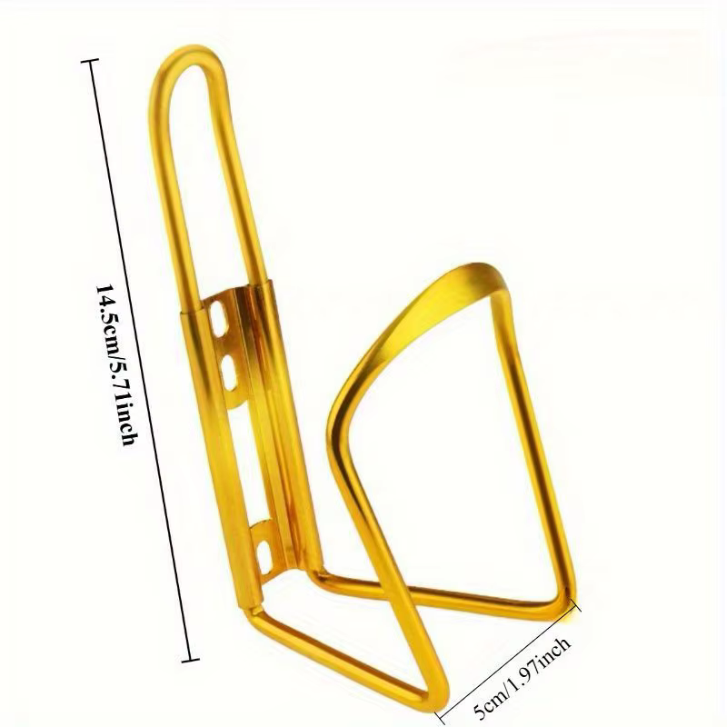 Support de bidon en alliage d'aluminium pour vélos de montagne et de route - fixe votre
