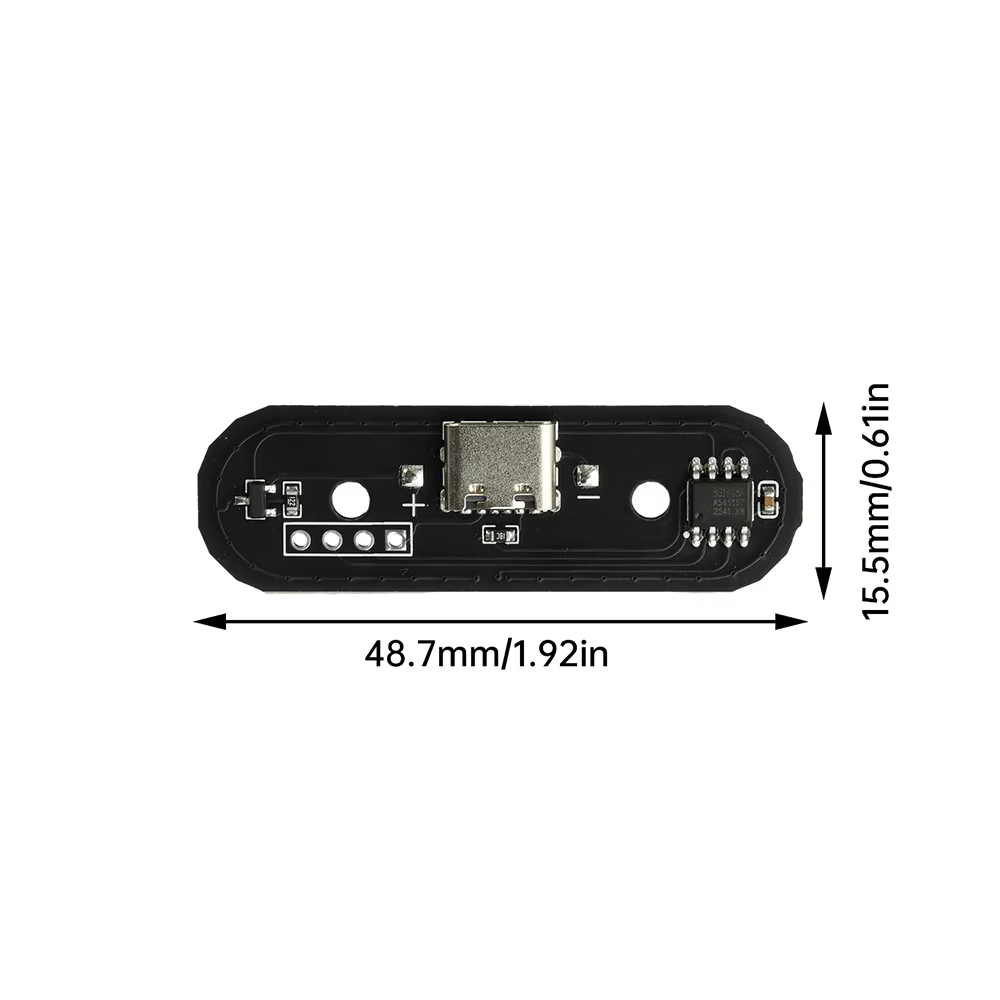 Feu arrière LED sans fil à 8 modes, multicolore, avec effet de défilement, clignotant, dégradé, respirant et rotatif, pour véhicules RC, avions et drones