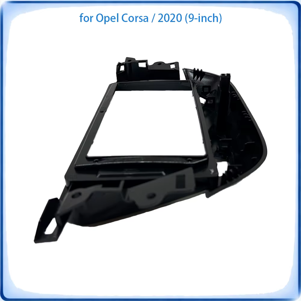Cadre de façade d'autoradio pour Opel Corsa 2020, Kit de garniture 9 pouces, accessoires de voiture Plug & Play
