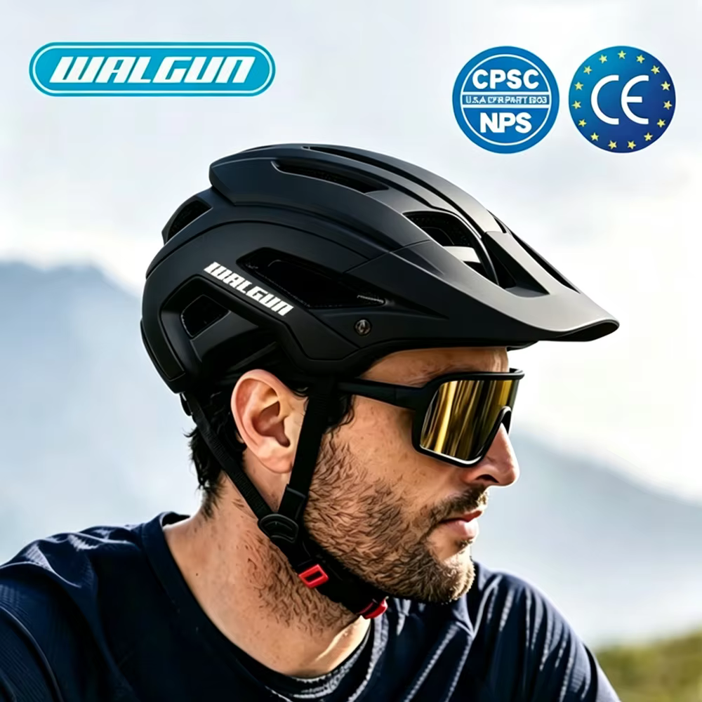 Casque de vélo de montagne demi-couvrant pour hommes et femmes