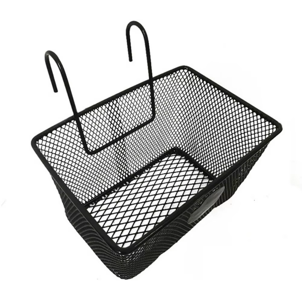 Nouveau panier avant en maille métallique pour vélo