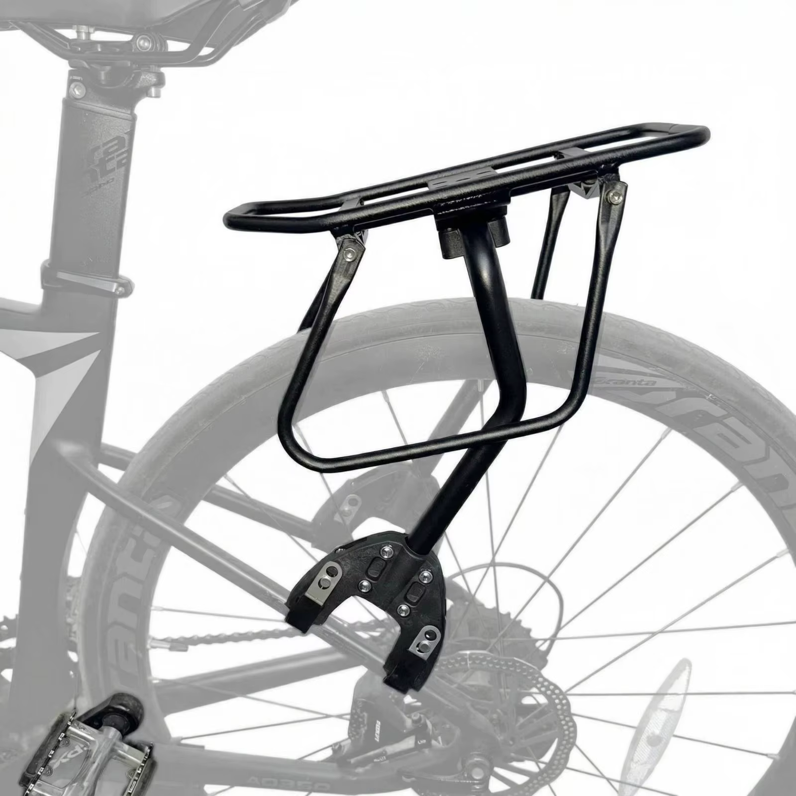 Porte-bagages de vélo à fixation rapide