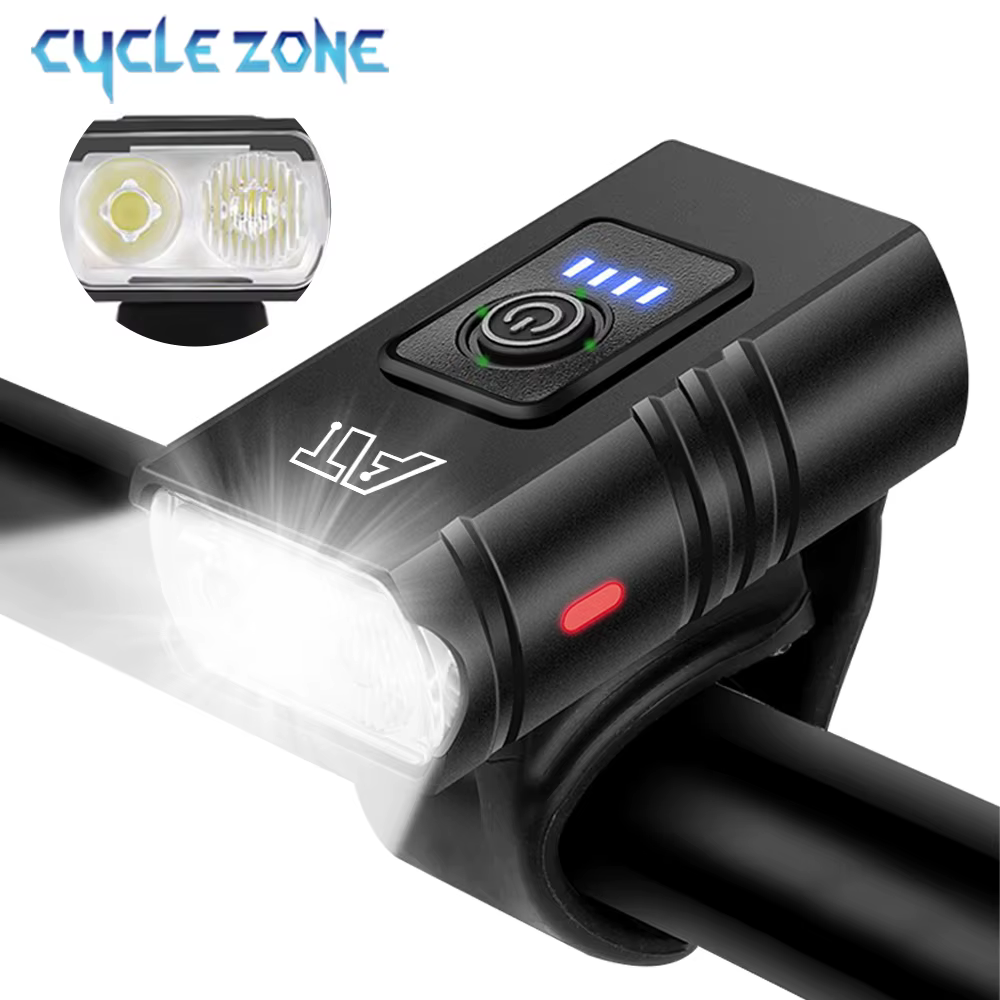 Feu avant de vélo T6 LED