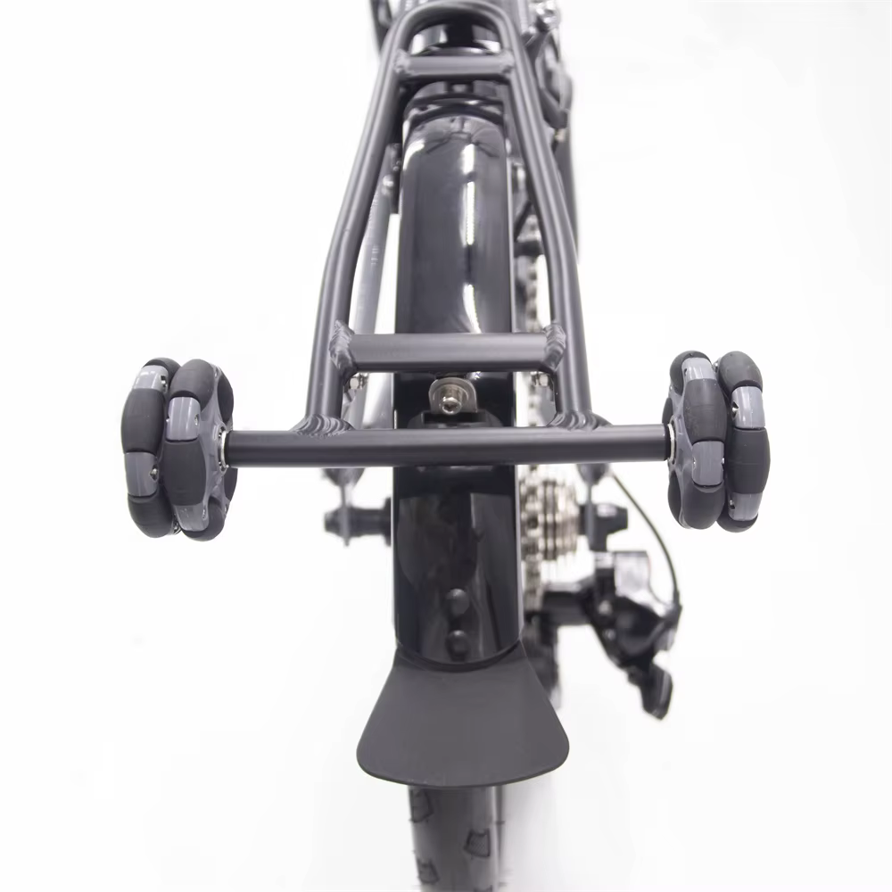 Roues silencieuses Omni Easy pour vélo pliant Brompton avec accessoires