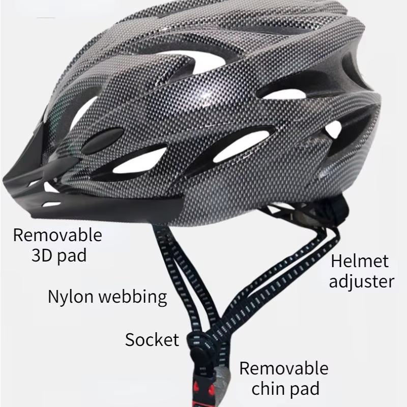 Casque de vélo unisexe pour adultes