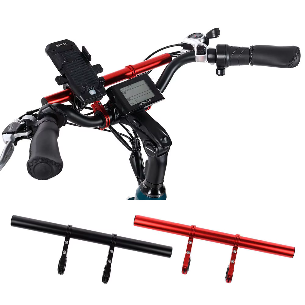 Support d'extension de guidon de vélo pour phare et GPS