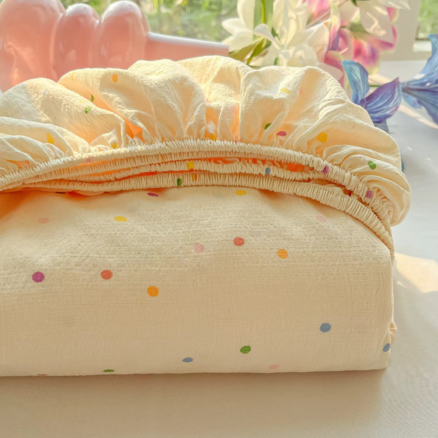 Drap-housse en microfibre tissée double couche, poche extra profonde de 25 cm, résistant au rétrécissement et aux plis, sans boulochage, ajustement sécurisé