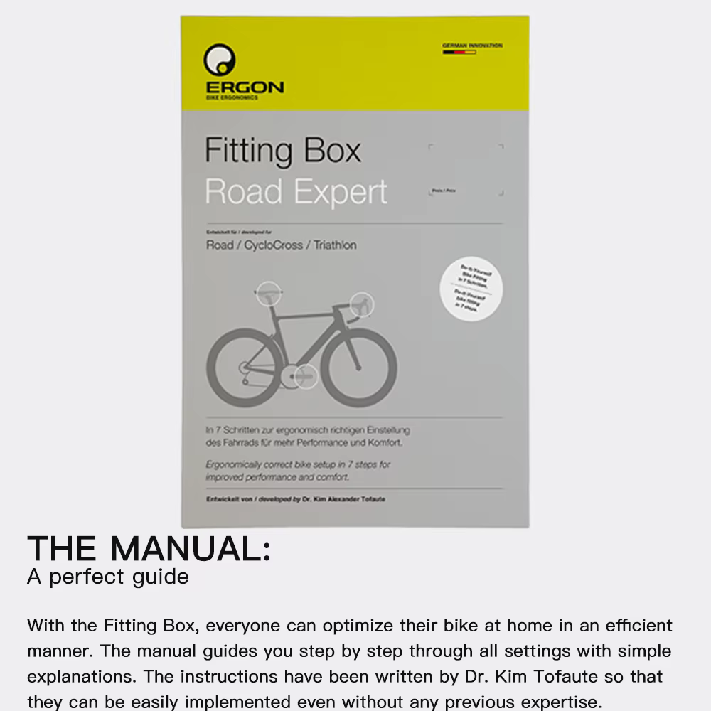 ERGON boîte de montage aide à la réglage de la vélo