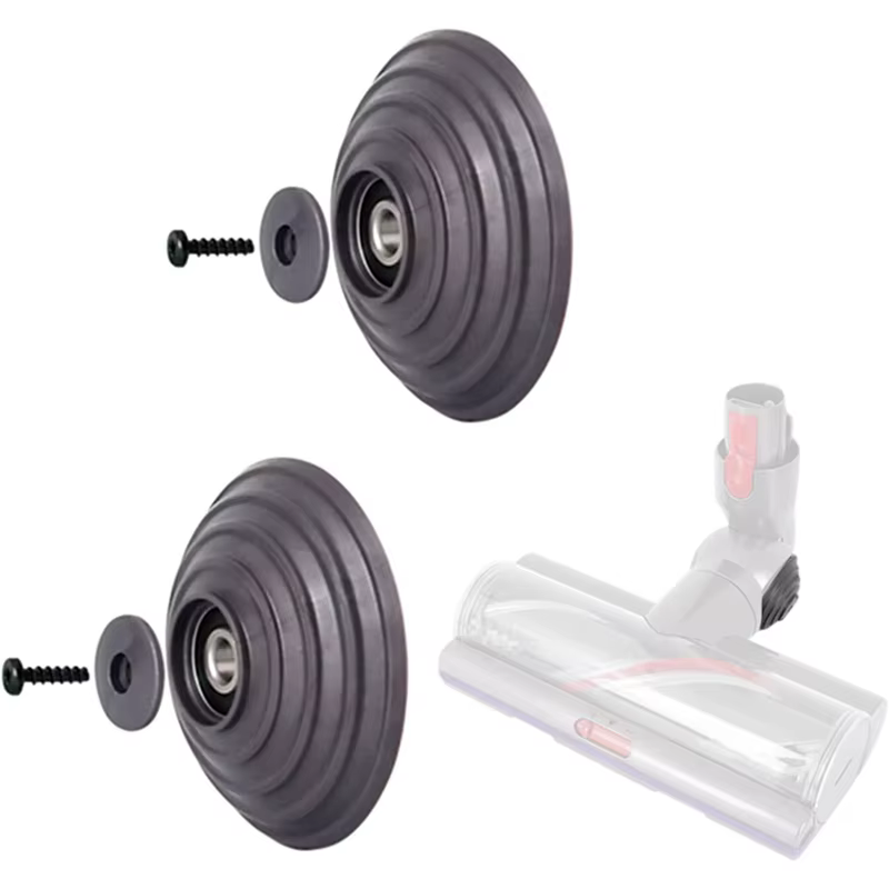 Adaptateur de connecteur de tête d'aspiration à entraînement direct + roue V-Ball, accessoires pour aspirateur Dyson V7, V10, V1