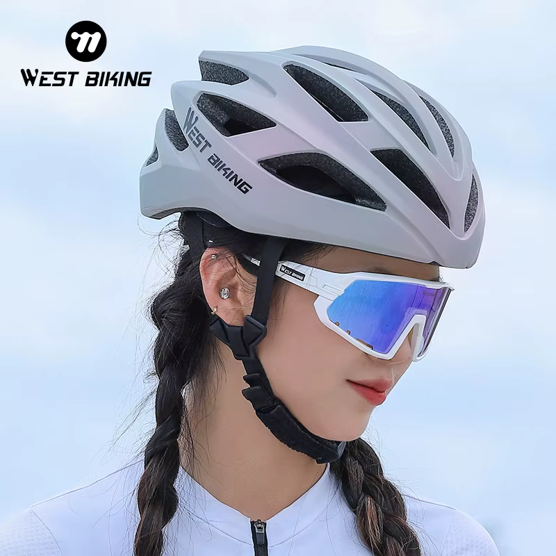 WEST BIKING-Casque de vélo léger pour femme