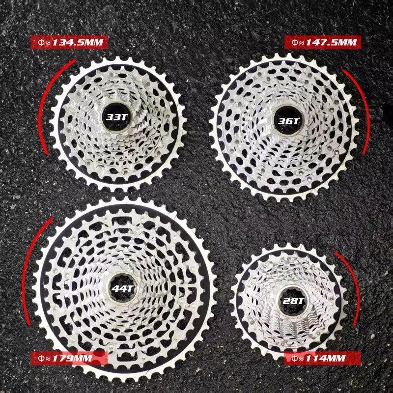 Cassette XDR cassette de vélo de route ultralégère à 12 vitesses pour axes rouges Sram Force 12 vitesses Xg-1290 Xg-1270 pignon 12v Cassette de route