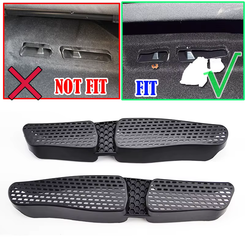 Housse de siège pour AUDI Q2 2017 2018 2019, 2 pièces, Kit de garniture, couvercle de moulage de sortie de chauffage, climatisation