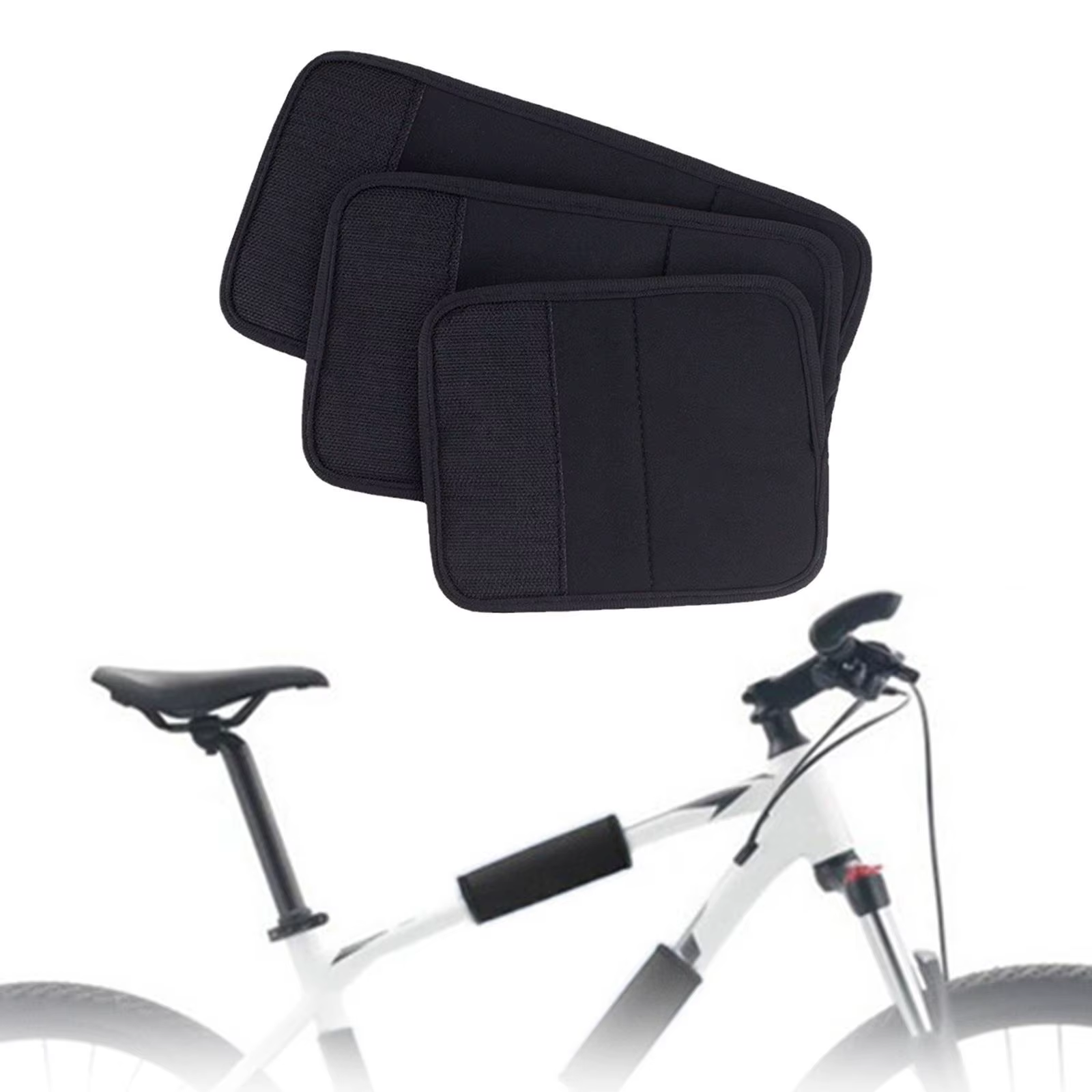 Protecteur de cadre de vélo 2 pièces