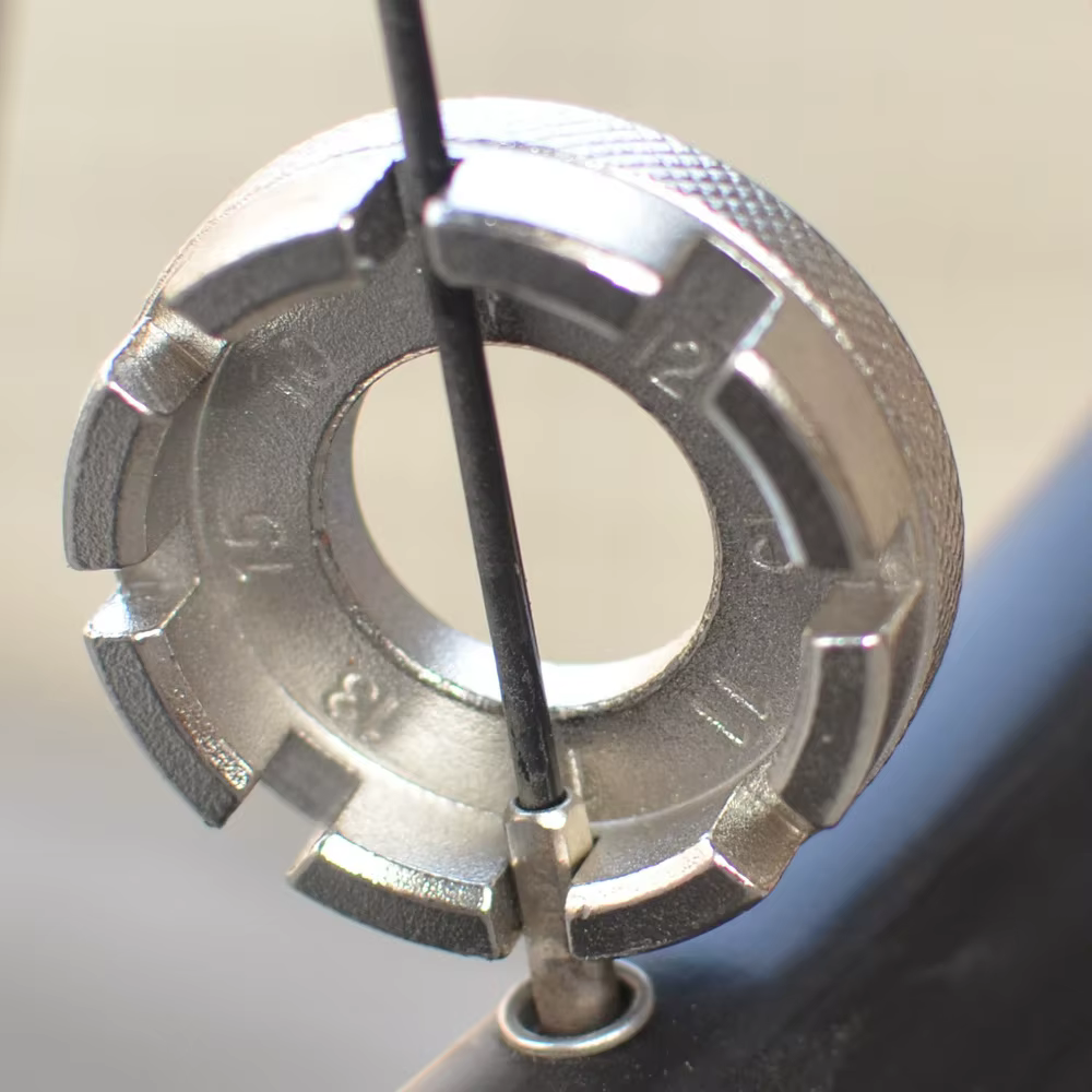 1 pièces clé à rayons de vélo outils rayons de vélo de route clé outils de cyclisme roues en acier outil vtt réparation de vélo dissolvant accessoire de vélo