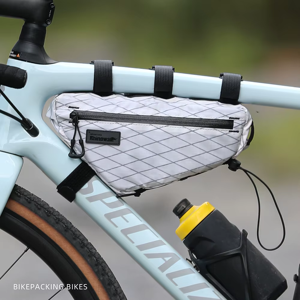 Rhinowalk 2024 sac de cadre de vélo étanche mis à jour sac de barre transversale