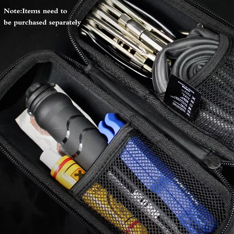 BUCKLOS sac de cyclisme étanche vélo Triangle sac cadre avant Tube sac Portable