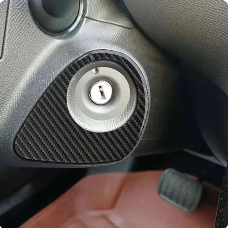 Anneau de bouton de démarrage, accessoires de voiture, couvercle de décoration, garniture à paillettes d'allumage pour Peugeot 2008 208 308 408 508 3008