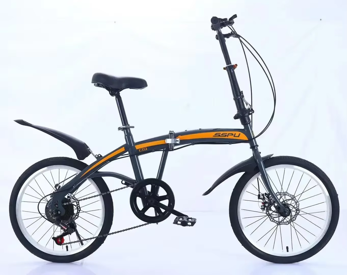 Vélo pliant Durable de frein à double disque de vitesse Variable de 20 pouces