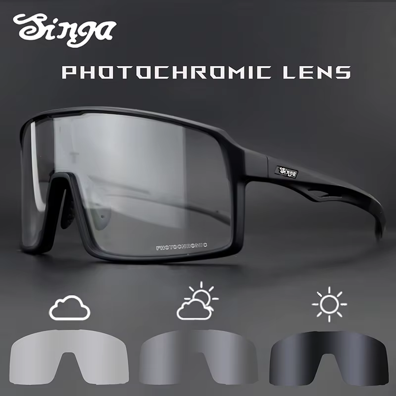 Lunettes de cyclisme photochromiques