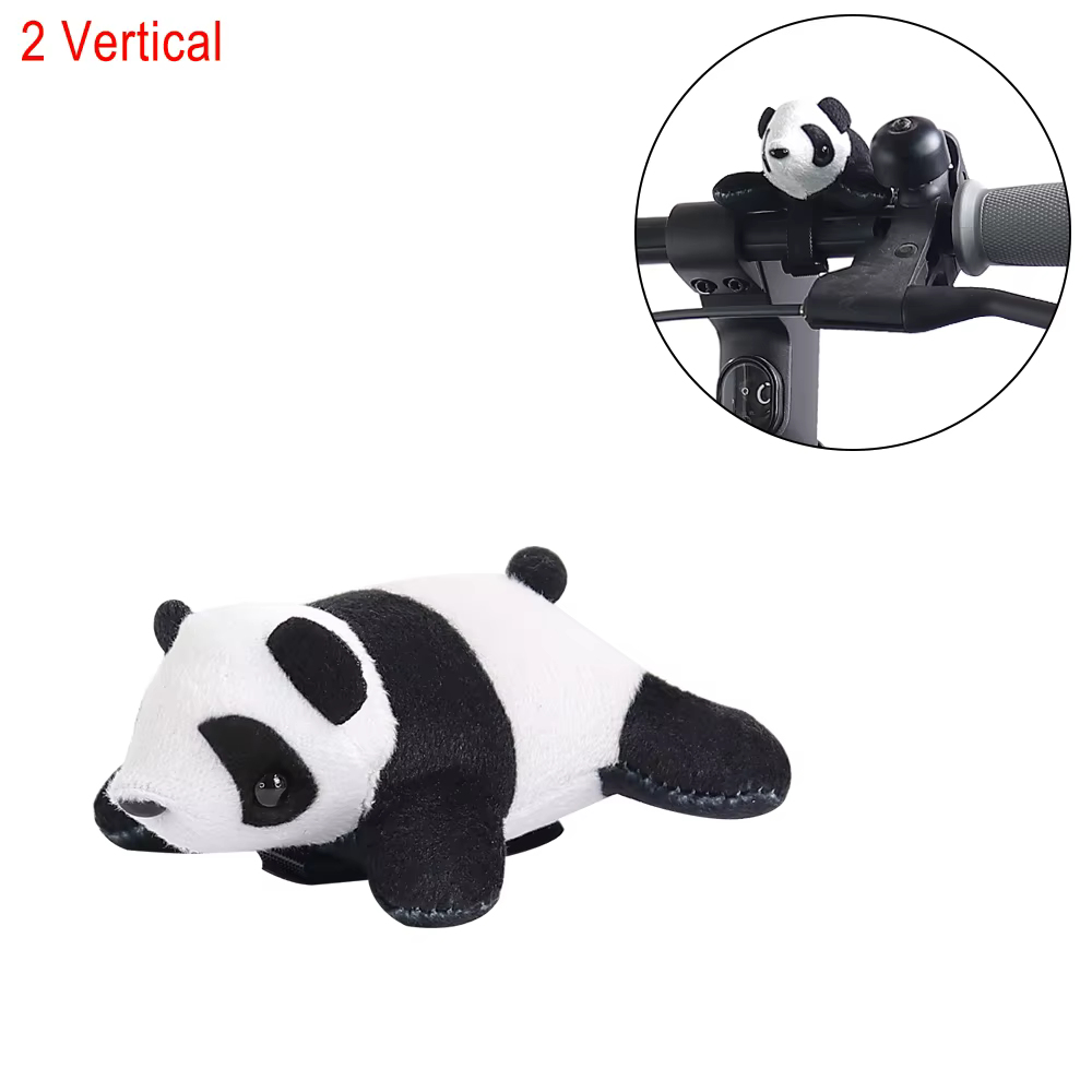 Poignée de guidon avant pour Scooter électrique, chien mignon/panda, pour Xiaomi M365/Pro/1s/Pro2/Mi3/Mi4/4 Lite /4 Ultra, accessoires