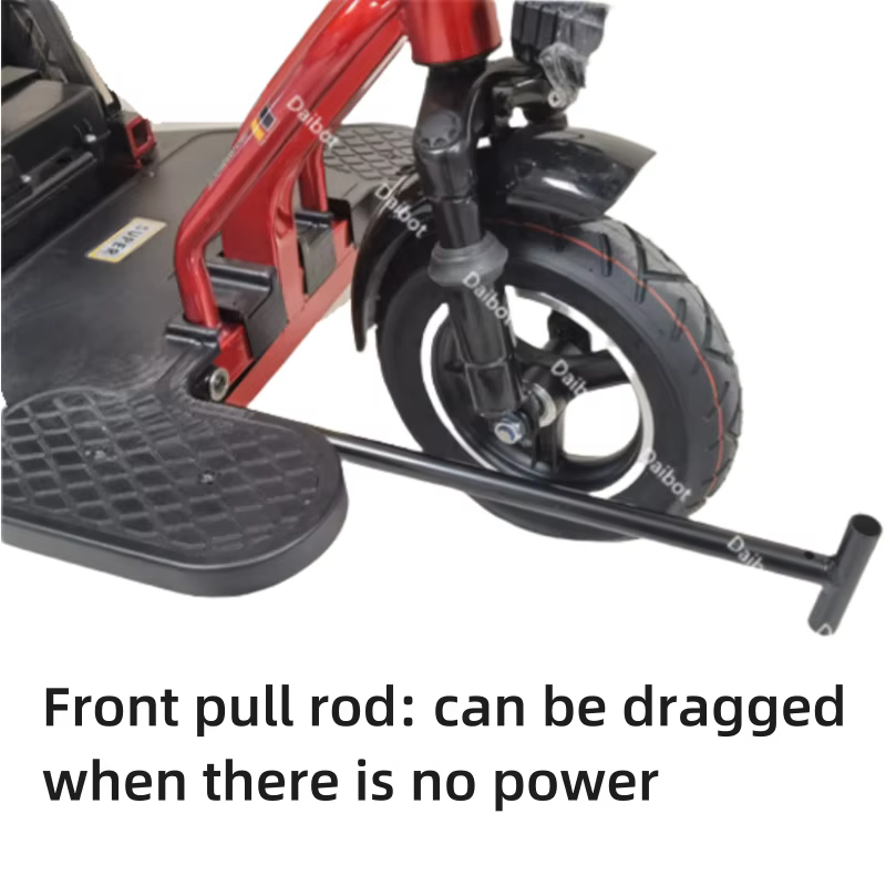 Famille Parents enfant Scooter électrique 2 sièges 3 roues personnes âgées 700W Anti rouleau nouveau Tricycle