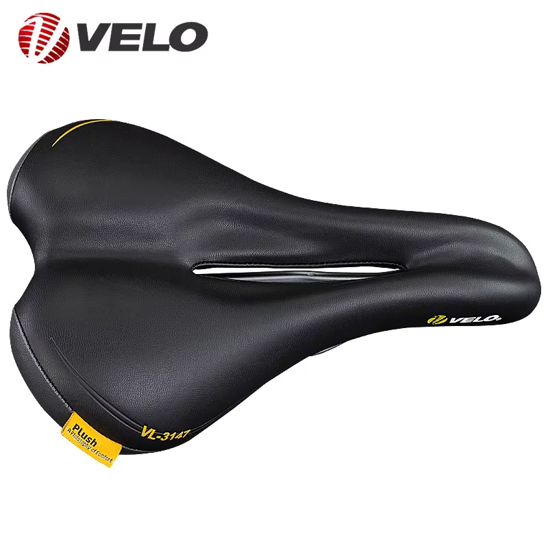 Conductrice O-Selle de vélo confortable en cuir PU