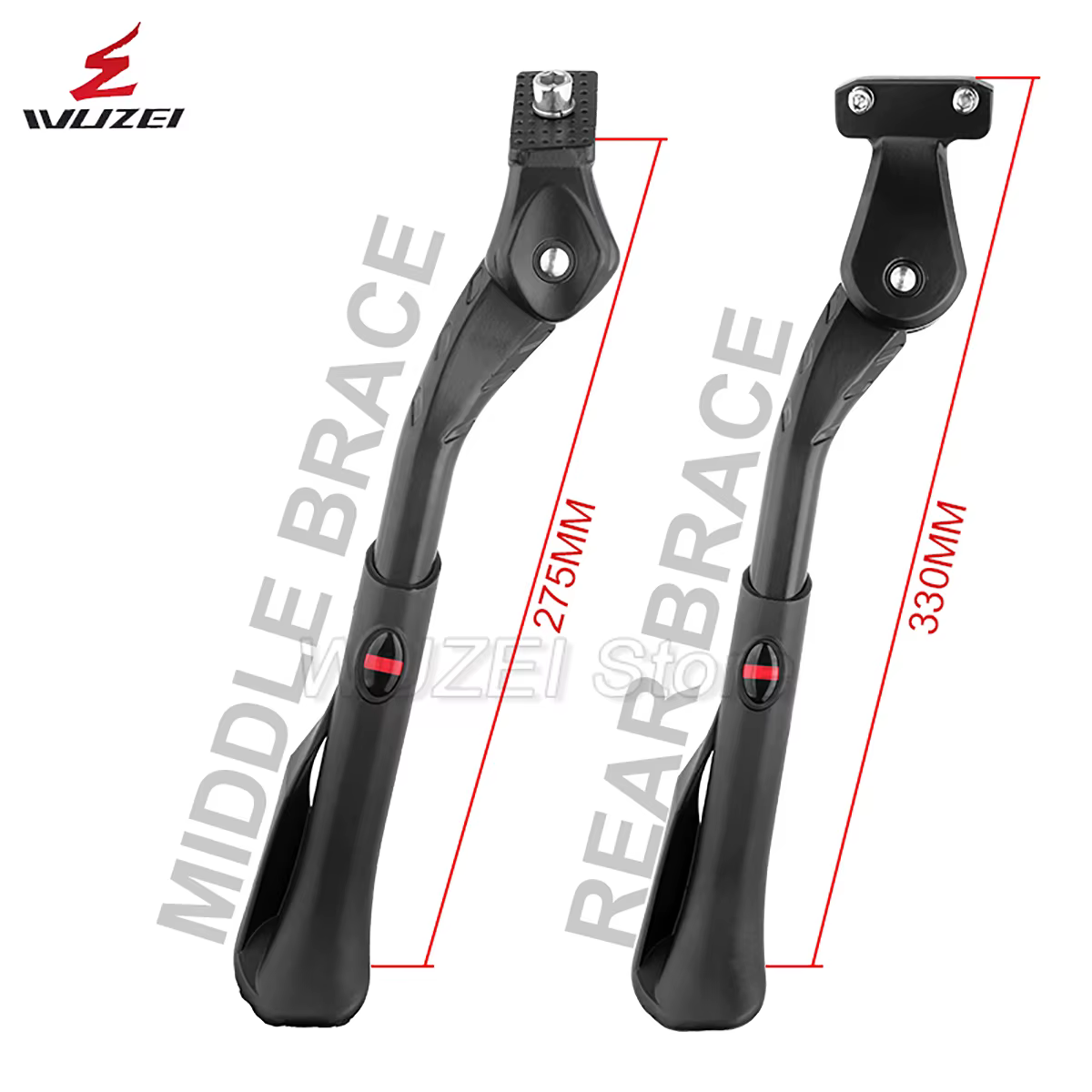 Support de pied réglable pour VTT