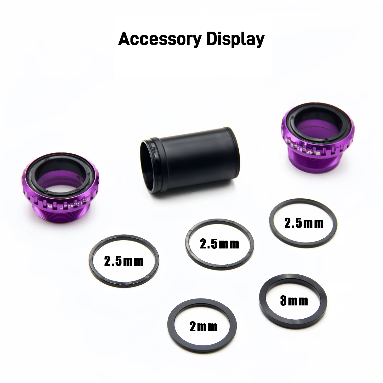 EVOSID DUB BB support de pédalier de vélo vtt BSA 68/73mm fileté/PF 29mm