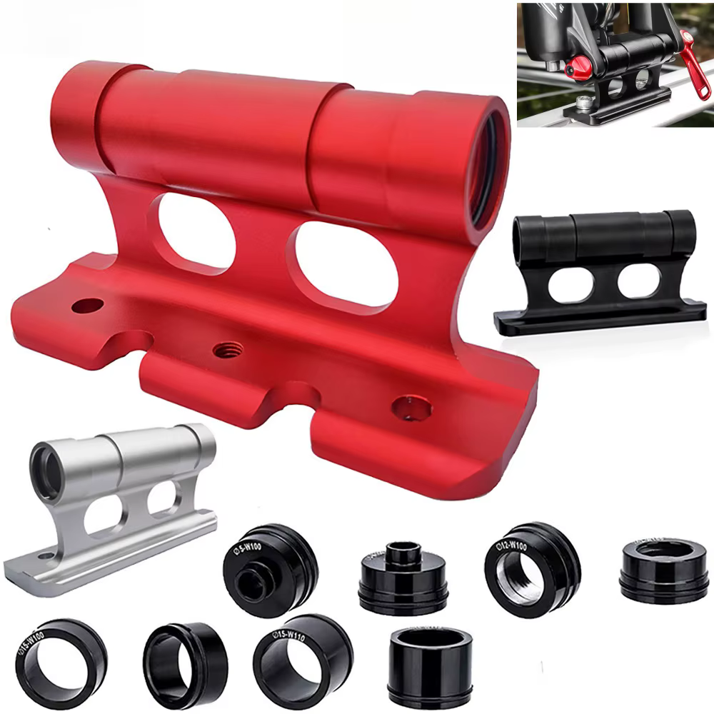 Support de toit universel pour fourche de vélo à dégagement rapide
