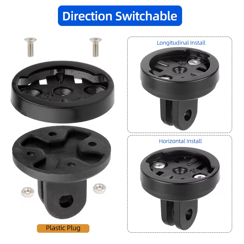 Deemount-Adaptateur de direction réglable pour Garmin