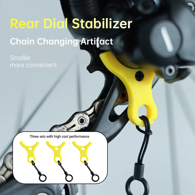Support de dérailleur arrière de vélo et stabilisateur de chaîne