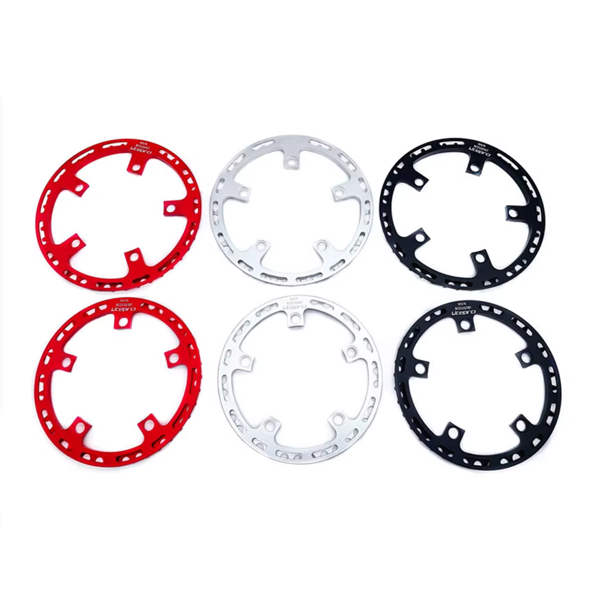 Litepro-Pignon Rond en Alliage d'Aluminium pour Vélo de Route, Pignon 38T/41T avec Protecteur, 7075/T6, BCD110