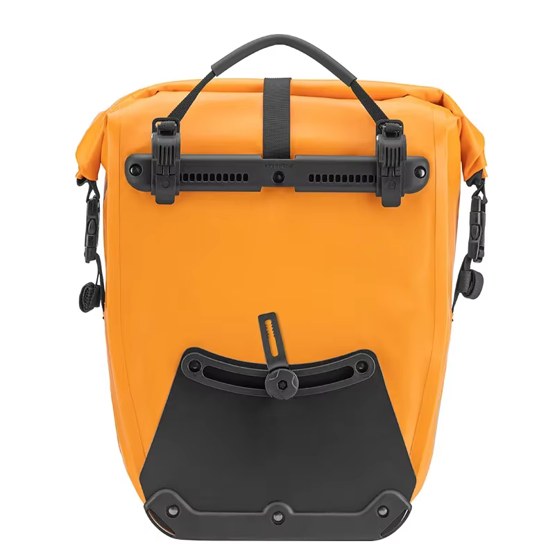 ROCKBROS étanche 25L vélo support sac voyage cyclisme sac panier PVC