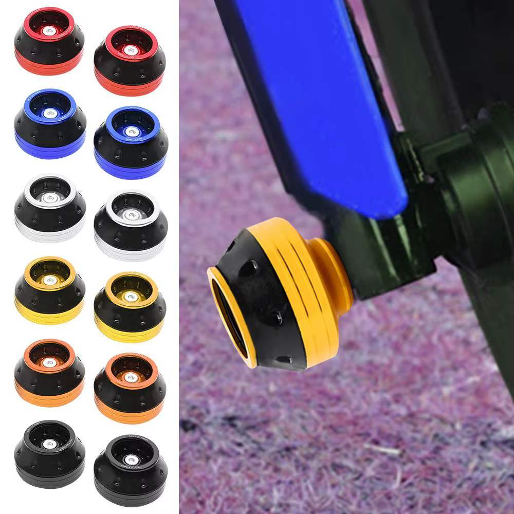 Coussinets de protection anti-choc en alliage d'aluminium pour trottinette électrique – Accessoires de glissières de haute qualité