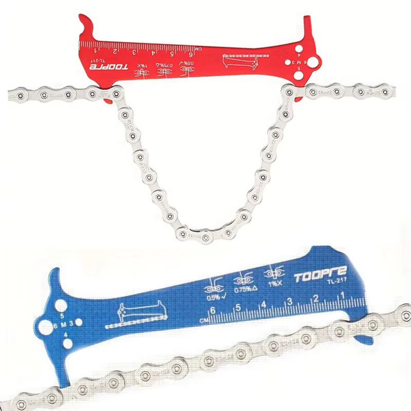 Règle de mesure de chaîne de vélo