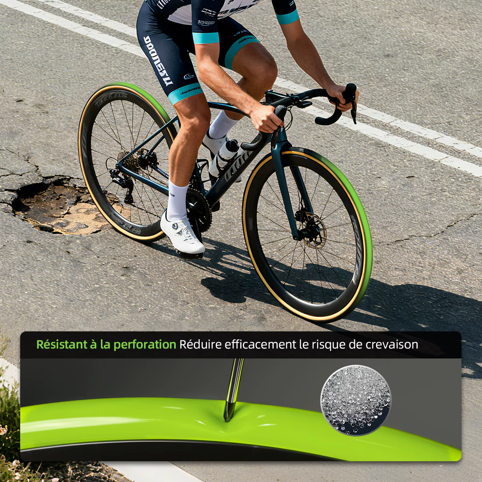 CYCLAMI – noyau de Valve d'air amovible en TPU