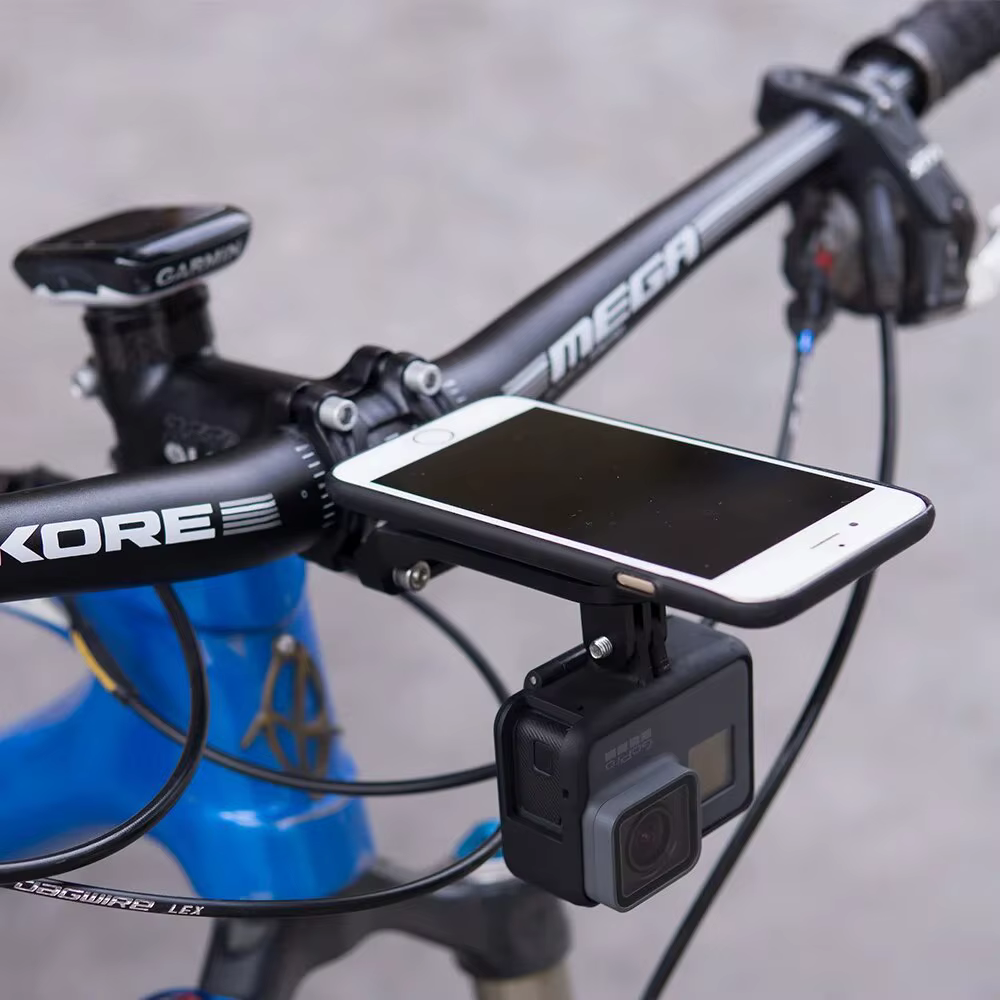 Support de siège de téléphone arc-en-ciel pour ordinateur de vélo de route VTT