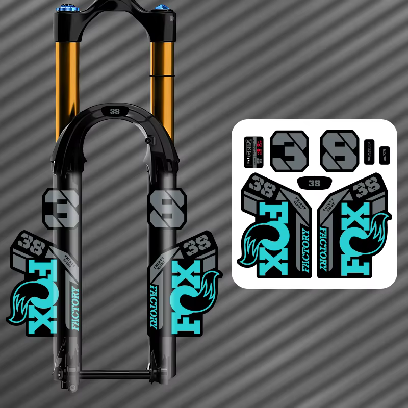 ENDURO autocollants de fourche avant pour vtt vélo qualité