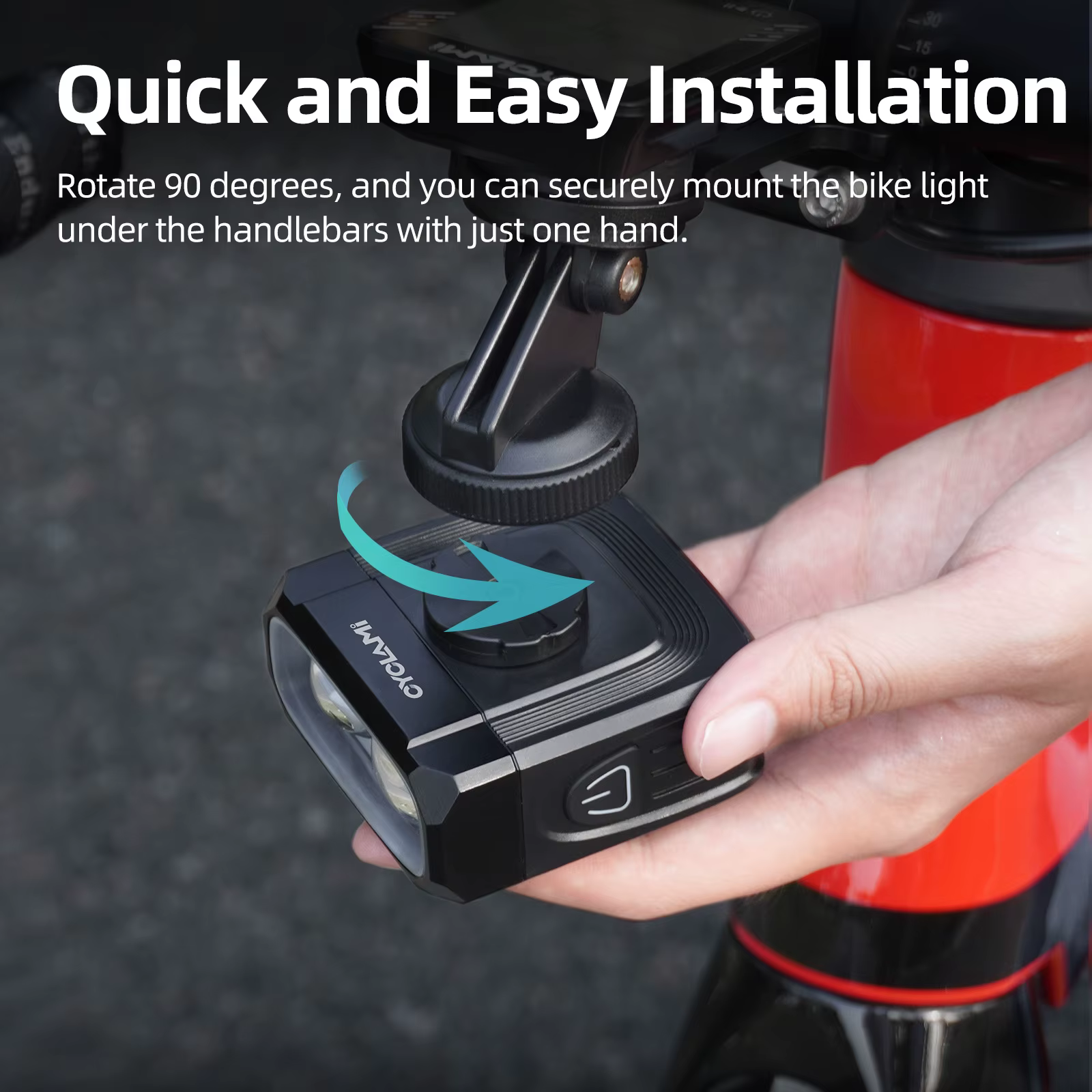 Lampe de vélo CYCLAMI CYC1100