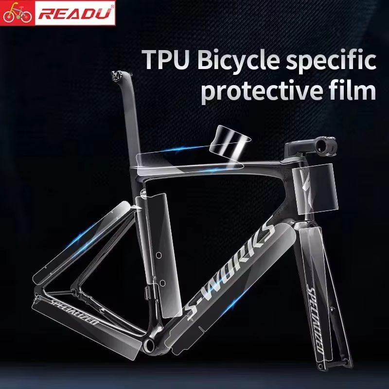 Protecteur anti-rayures pour cadre de vélo de route