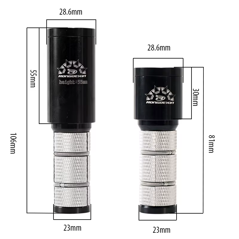 Fourche de vélo cachée 1-1/8 "(28.6mm)