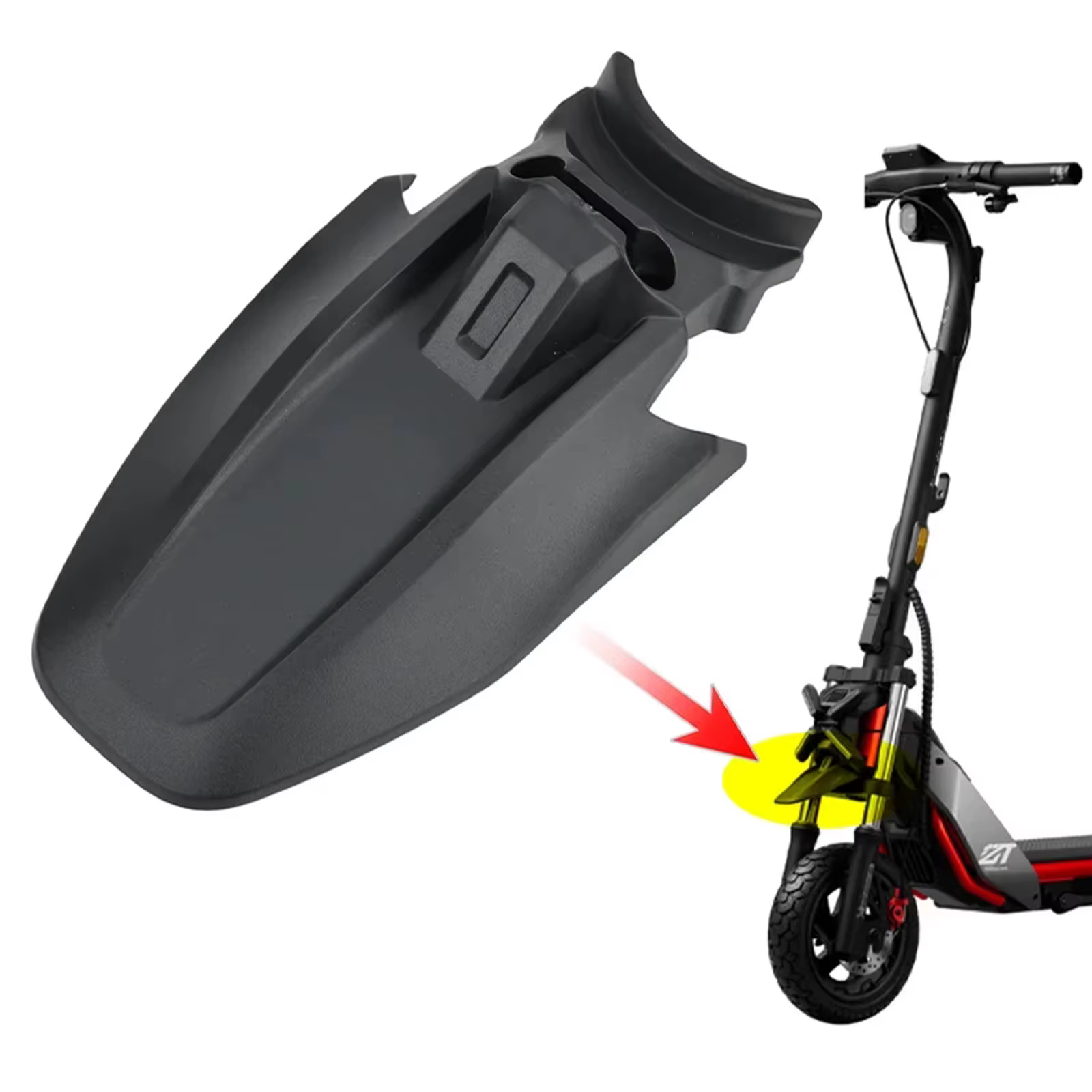 Garde-boue avant Original pour Scooter électrique Segway ZT3 ZT3 Pro