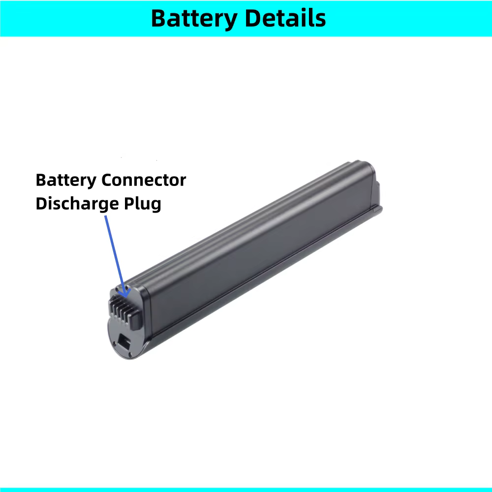 Batterie de vélo électrique HillMiles MileTrail 1 36V 13Ah 15Ah 16Ah 17